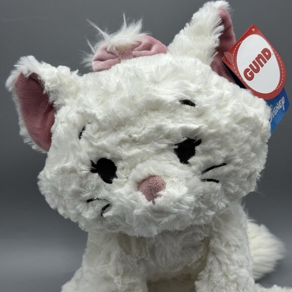 Gund Disney Aristocats Marie Plush Stuffed Animal Soft Features 12" NEW - Picture 2 of 8